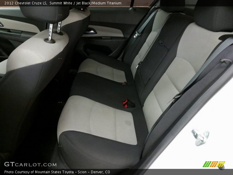 Summit White / Jet Black/Medium Titanium 2012 Chevrolet Cruze LS