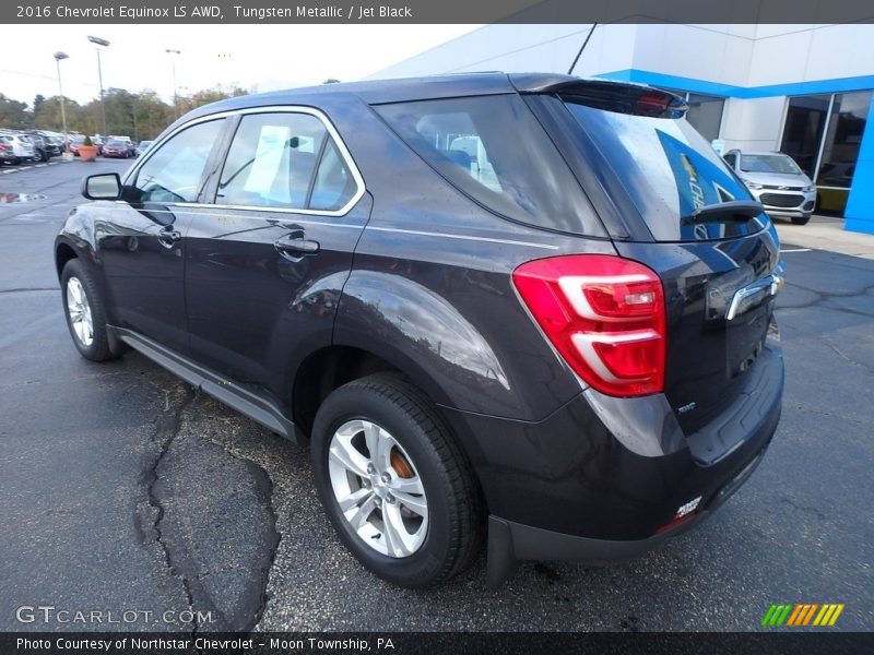 Tungsten Metallic / Jet Black 2016 Chevrolet Equinox LS AWD