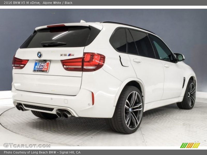 Alpine White / Black 2016 BMW X5 M xDrive