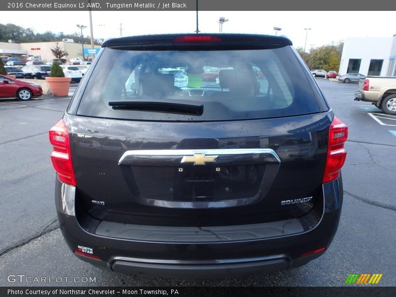 Tungsten Metallic / Jet Black 2016 Chevrolet Equinox LS AWD