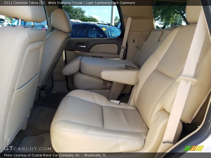 White Diamond Tricoat / Light Cashmere/Dark Cashmere 2011 Chevrolet Tahoe LTZ