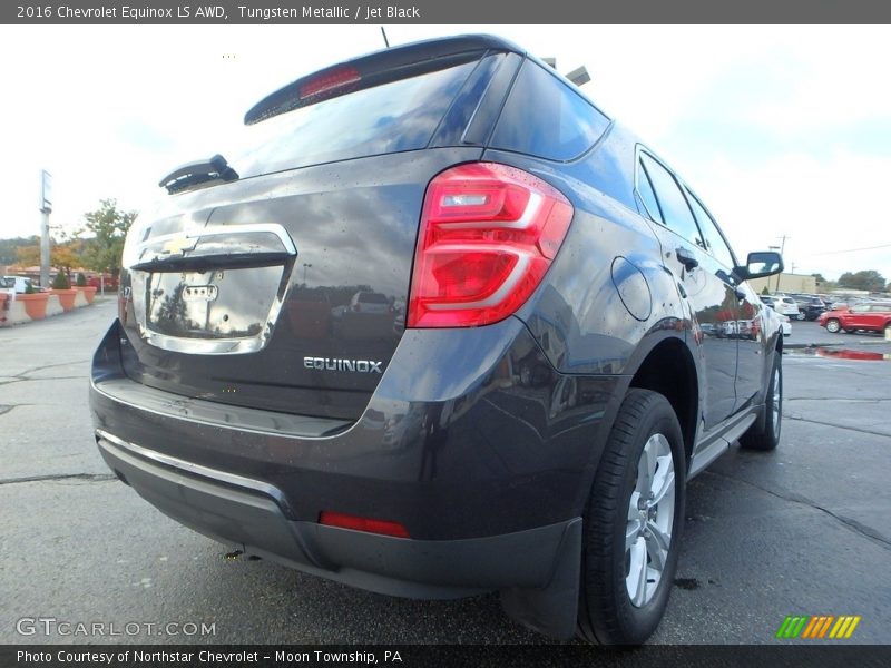 Tungsten Metallic / Jet Black 2016 Chevrolet Equinox LS AWD