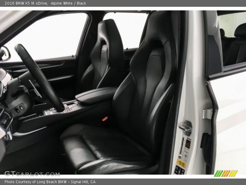 Alpine White / Black 2016 BMW X5 M xDrive