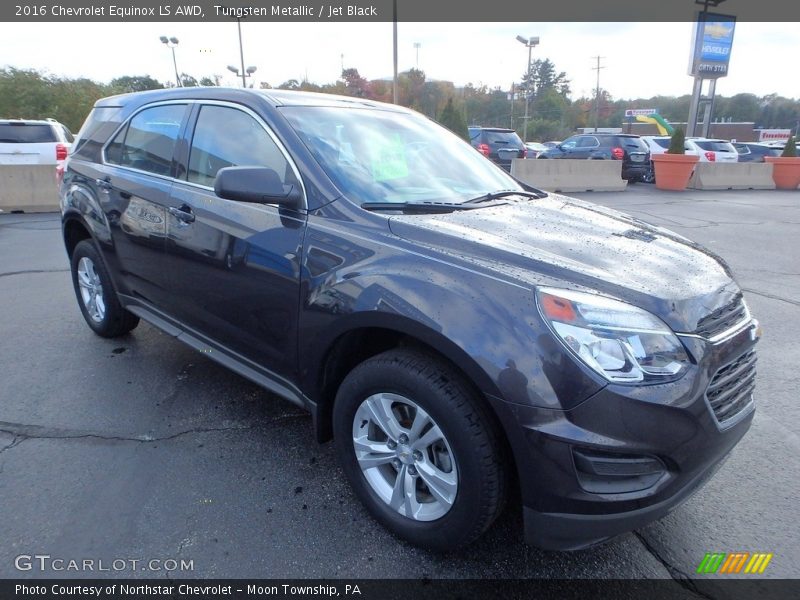 Tungsten Metallic / Jet Black 2016 Chevrolet Equinox LS AWD