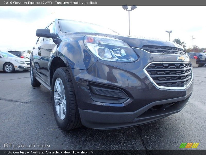 Tungsten Metallic / Jet Black 2016 Chevrolet Equinox LS AWD