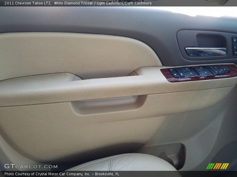 White Diamond Tricoat / Light Cashmere/Dark Cashmere 2011 Chevrolet Tahoe LTZ