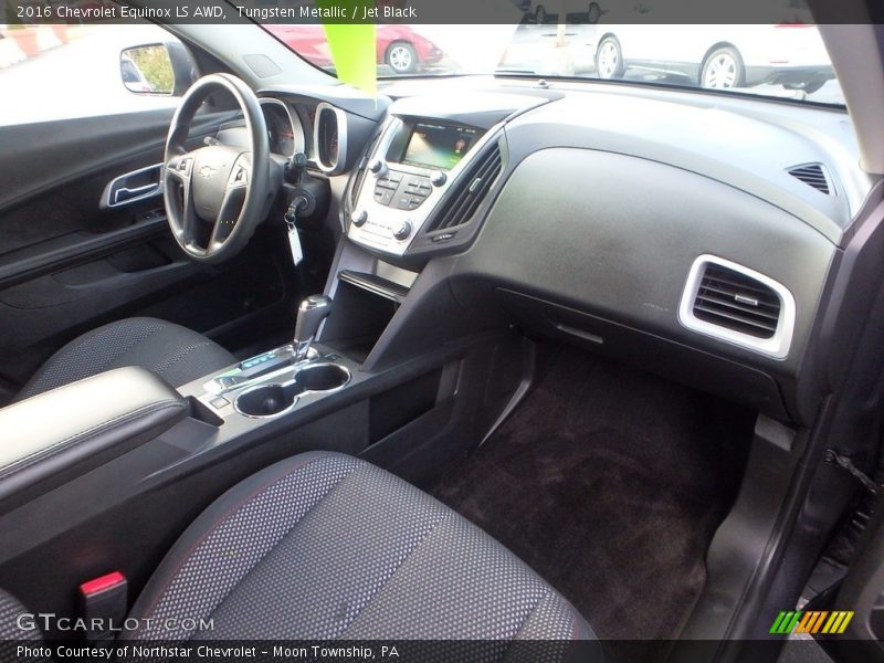 Tungsten Metallic / Jet Black 2016 Chevrolet Equinox LS AWD