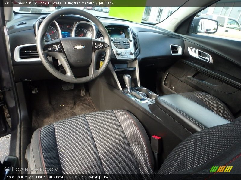 Tungsten Metallic / Jet Black 2016 Chevrolet Equinox LS AWD