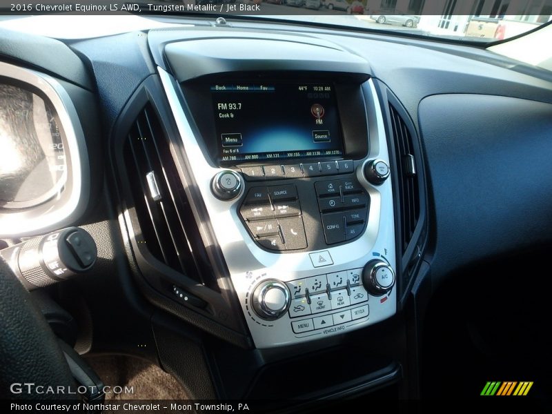 Tungsten Metallic / Jet Black 2016 Chevrolet Equinox LS AWD