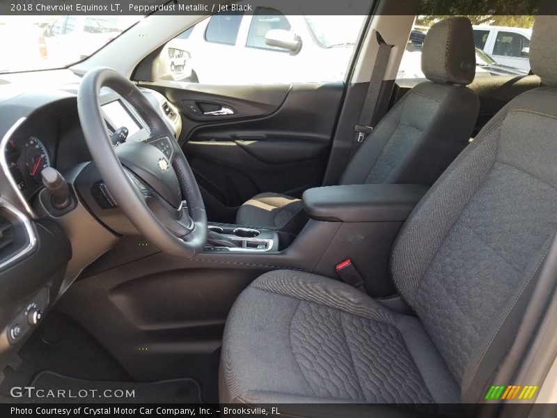 Pepperdust Metallic / Jet Black 2018 Chevrolet Equinox LT