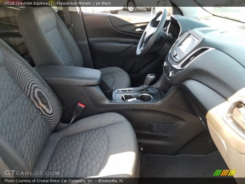 Pepperdust Metallic / Jet Black 2018 Chevrolet Equinox LT