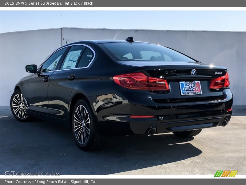 Jet Black / Black 2019 BMW 5 Series 530i Sedan