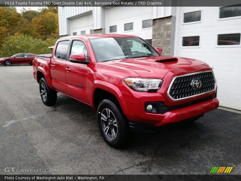 Front 3/4 View of 2019 Tacoma TRD Sport Double Cab 4x4
