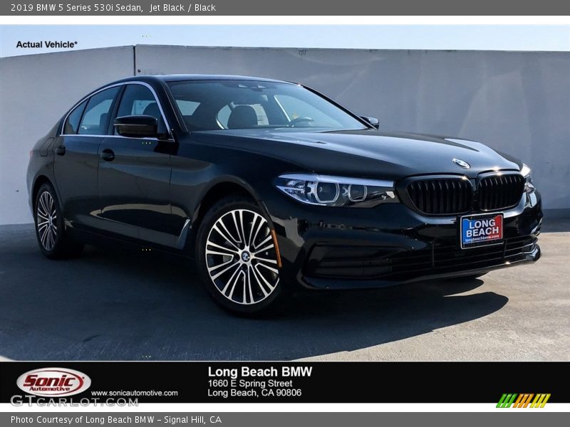 Jet Black / Black 2019 BMW 5 Series 530i Sedan