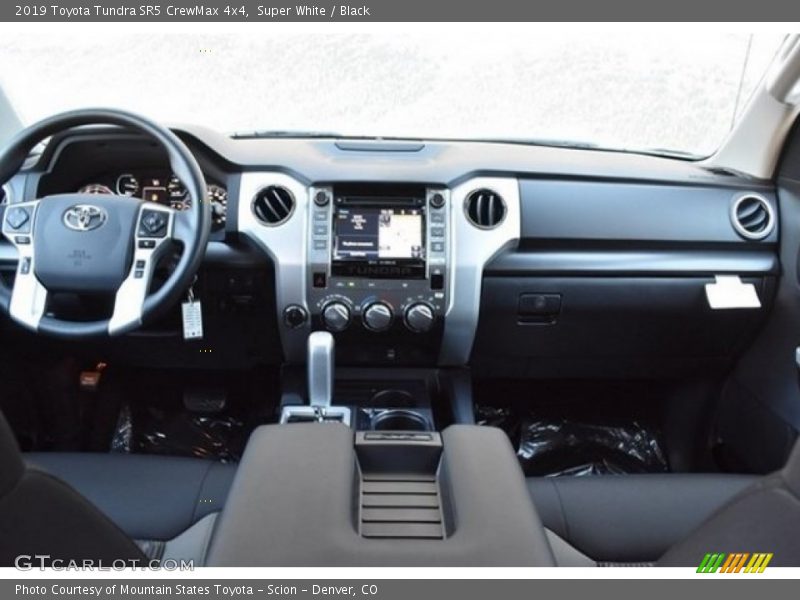 Super White / Black 2019 Toyota Tundra SR5 CrewMax 4x4