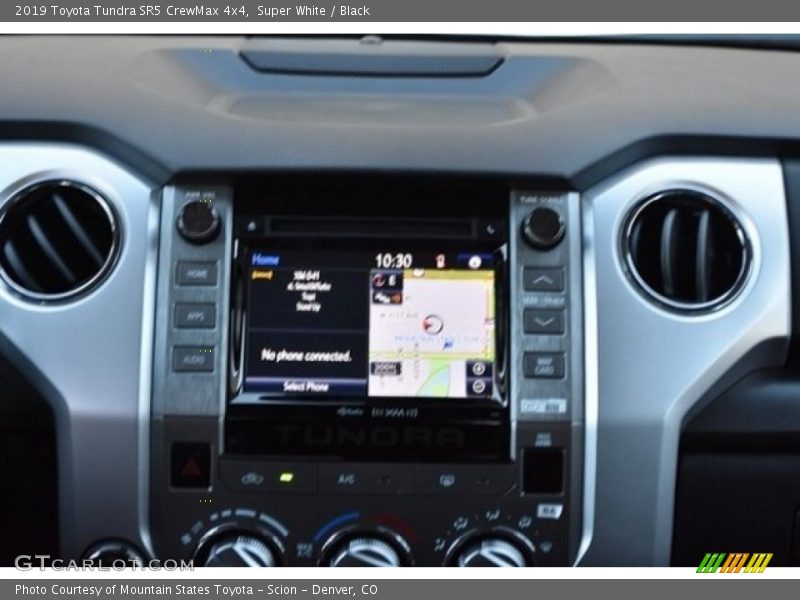 Super White / Black 2019 Toyota Tundra SR5 CrewMax 4x4