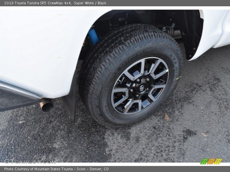 Super White / Black 2019 Toyota Tundra SR5 CrewMax 4x4