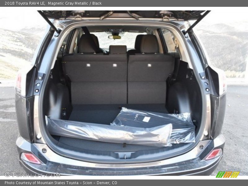 Magnetic Gray Metallic / Black 2018 Toyota RAV4 LE