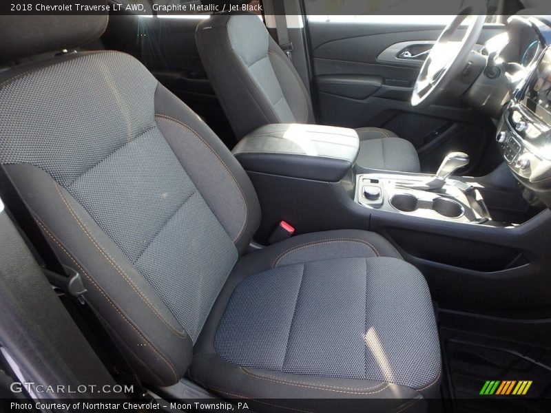 Graphite Metallic / Jet Black 2018 Chevrolet Traverse LT AWD