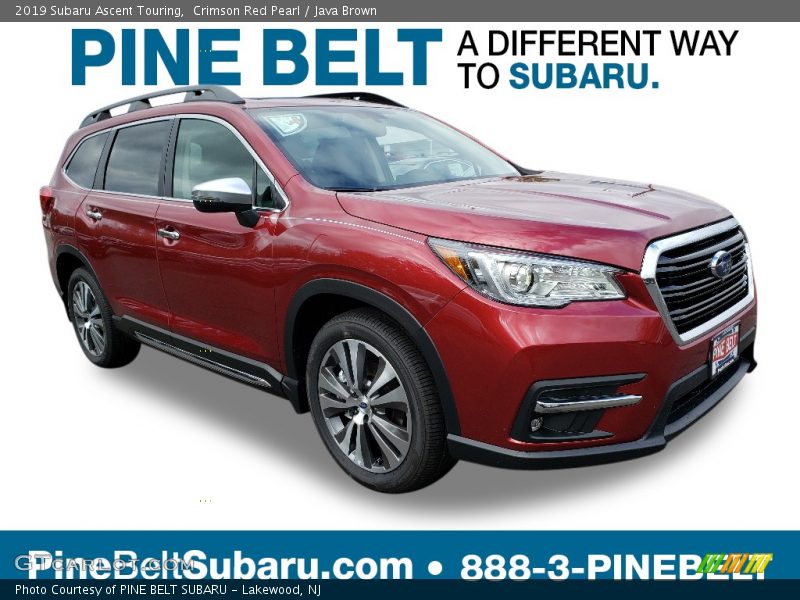 Crimson Red Pearl / Java Brown 2019 Subaru Ascent Touring