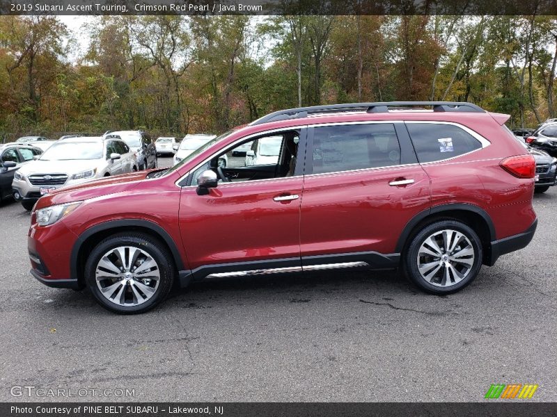 Crimson Red Pearl / Java Brown 2019 Subaru Ascent Touring