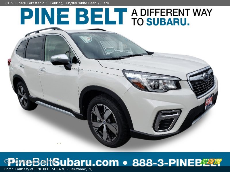 Crystal White Pearl / Black 2019 Subaru Forester 2.5i Touring