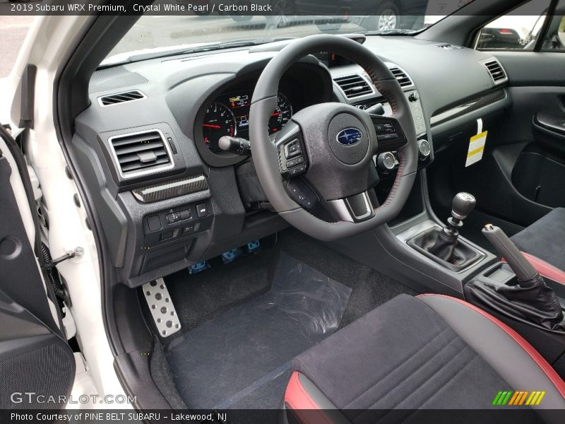 2019 WRX Premium Carbon Black Interior