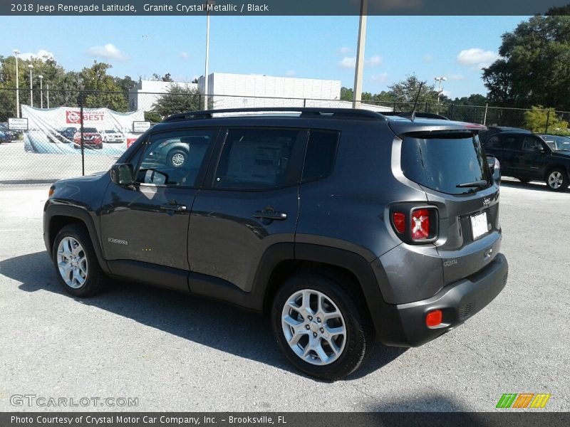 Granite Crystal Metallic / Black 2018 Jeep Renegade Latitude