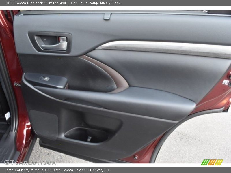 Ooh La La Rouge Mica / Black 2019 Toyota Highlander Limited AWD