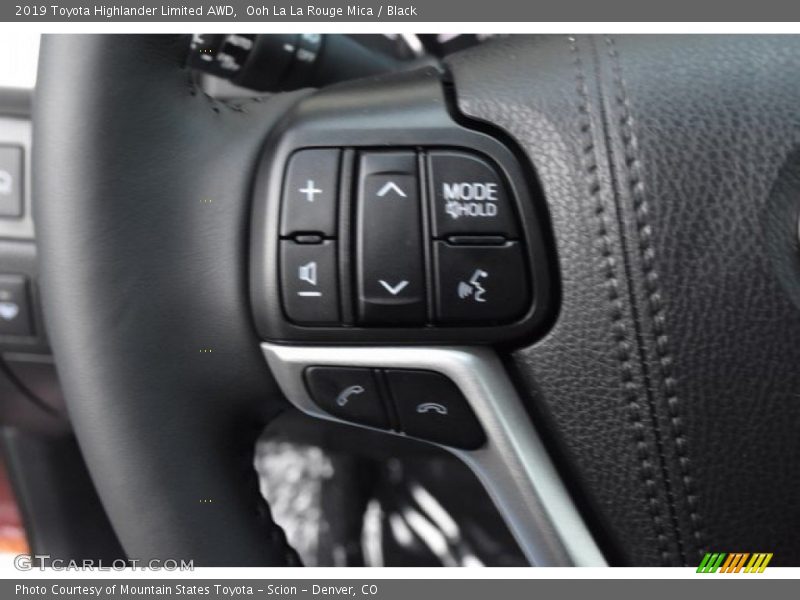 Ooh La La Rouge Mica / Black 2019 Toyota Highlander Limited AWD