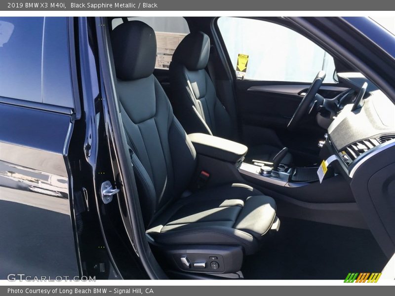 Black Sapphire Metallic / Black 2019 BMW X3 M40i