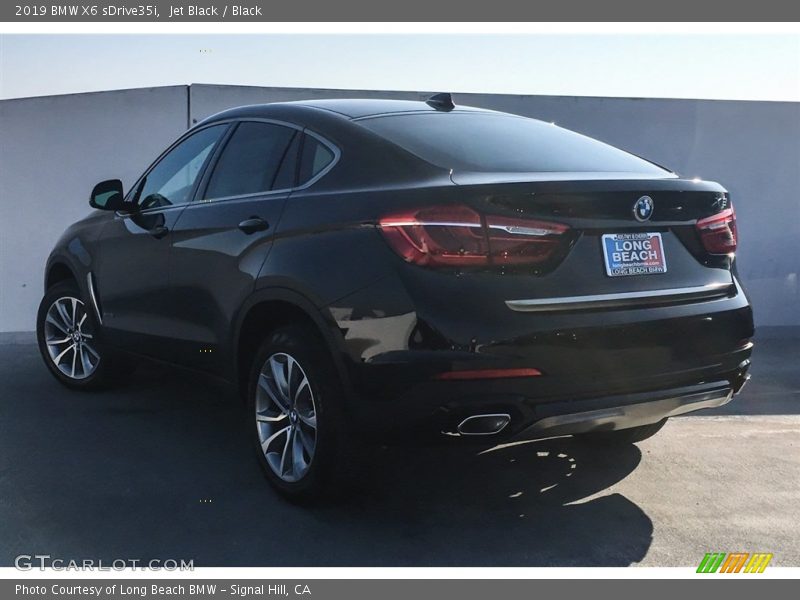 Jet Black / Black 2019 BMW X6 sDrive35i