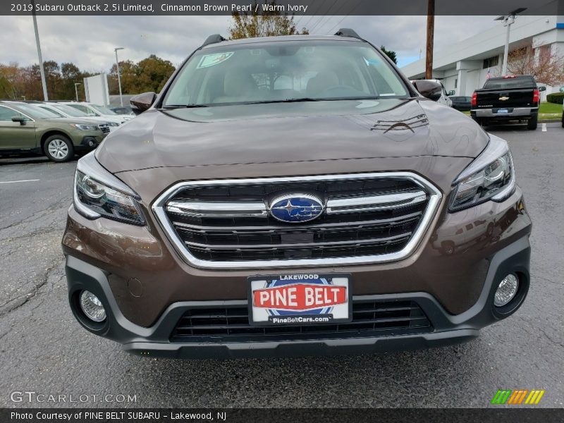 Cinnamon Brown Pearl / Warm Ivory 2019 Subaru Outback 2.5i Limited