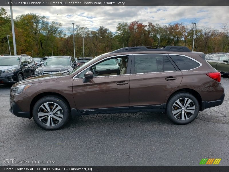  2019 Outback 2.5i Limited Cinnamon Brown Pearl