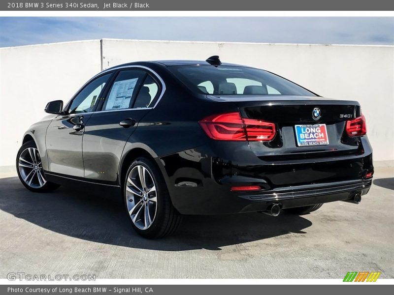 Jet Black / Black 2018 BMW 3 Series 340i Sedan