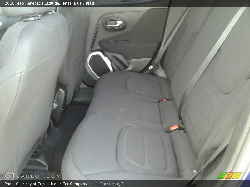Jetset Blue / Black 2018 Jeep Renegade Latitude
