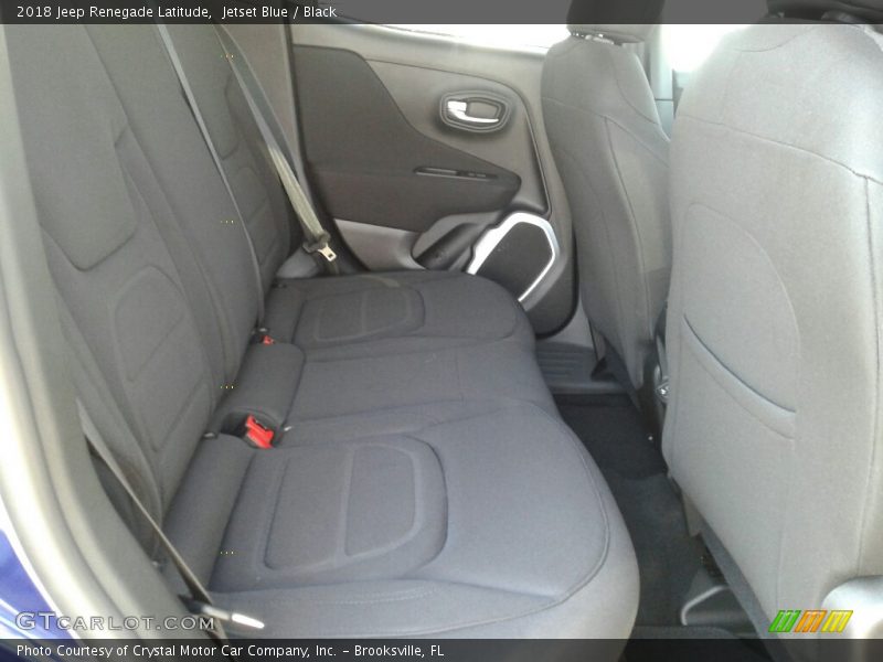 Jetset Blue / Black 2018 Jeep Renegade Latitude