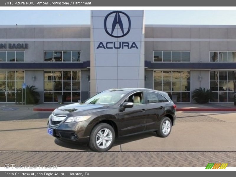 Amber Brownstone / Parchment 2013 Acura RDX