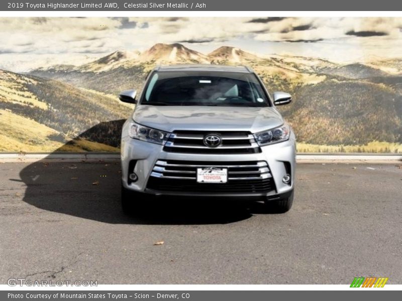 Celestial Silver Metallic / Ash 2019 Toyota Highlander Limited AWD