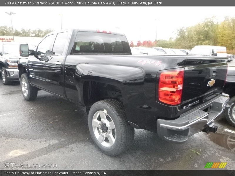 Black / Dark Ash/Jet Black 2019 Chevrolet Silverado 2500HD Work Truck Double Cab 4WD