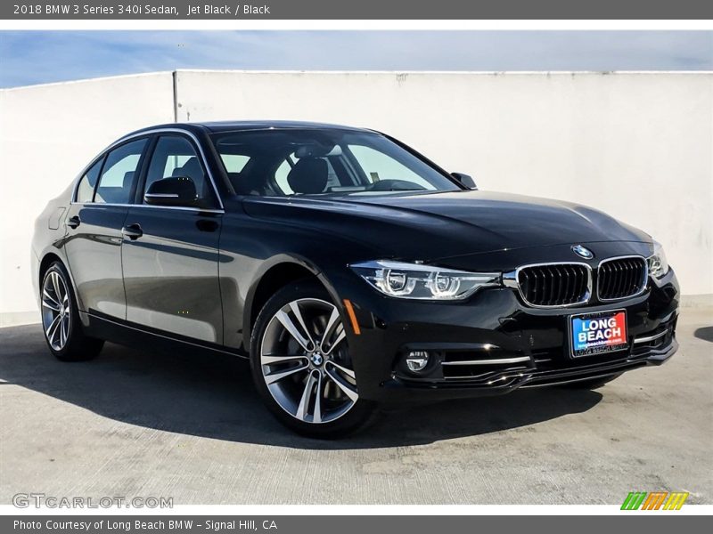 Jet Black / Black 2018 BMW 3 Series 340i Sedan