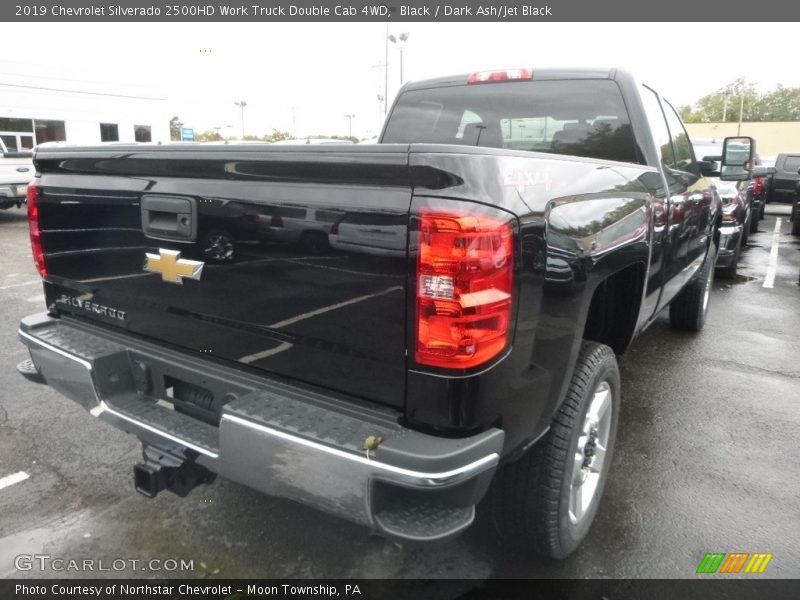 Black / Dark Ash/Jet Black 2019 Chevrolet Silverado 2500HD Work Truck Double Cab 4WD