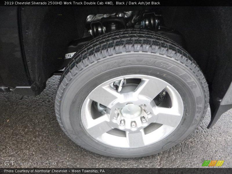 Black / Dark Ash/Jet Black 2019 Chevrolet Silverado 2500HD Work Truck Double Cab 4WD