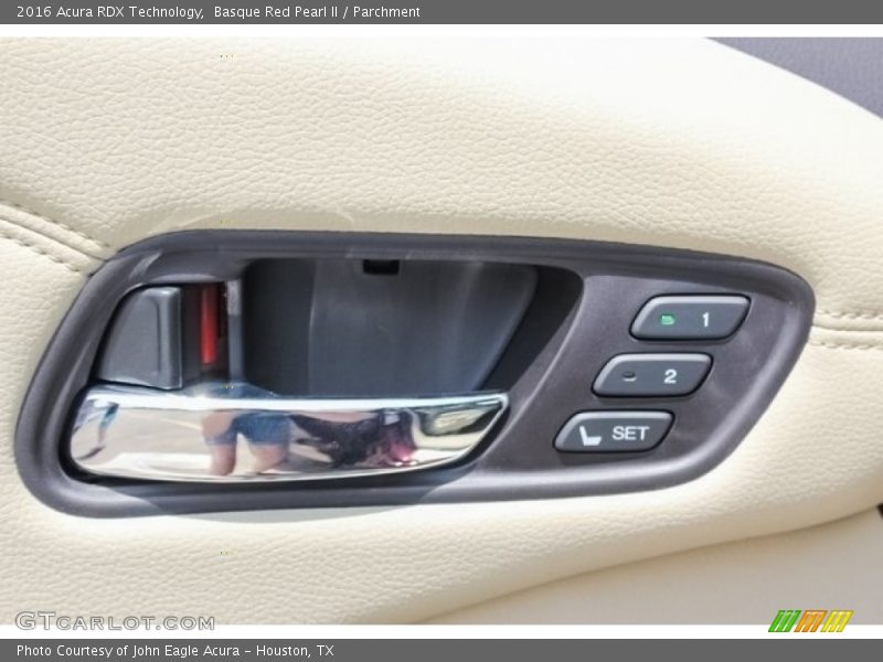 Basque Red Pearl II / Parchment 2016 Acura RDX Technology