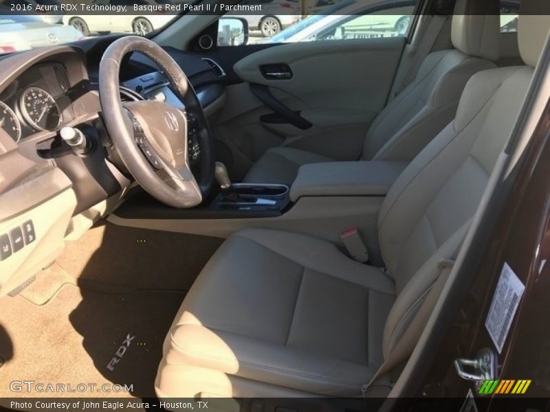 Basque Red Pearl II / Parchment 2016 Acura RDX Technology