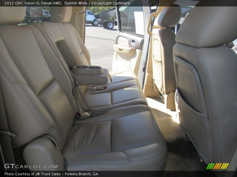 Summit White / Cocoa/Light Cashmere 2012 GMC Yukon XL Denali AWD