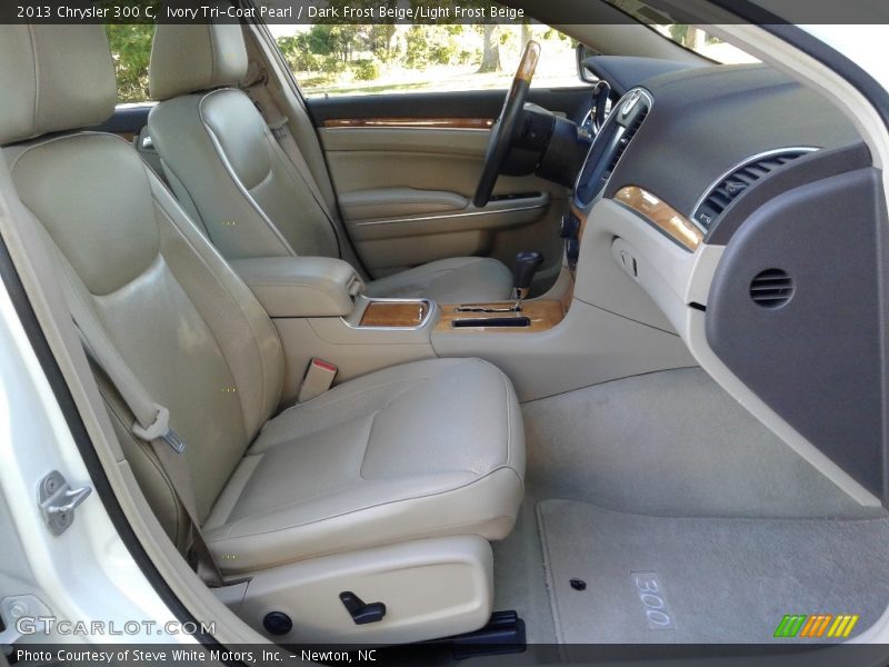 Ivory Tri-Coat Pearl / Dark Frost Beige/Light Frost Beige 2013 Chrysler 300 C