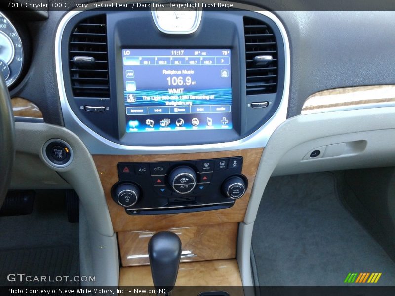 Ivory Tri-Coat Pearl / Dark Frost Beige/Light Frost Beige 2013 Chrysler 300 C