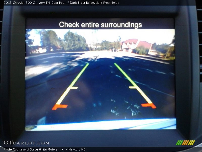 Ivory Tri-Coat Pearl / Dark Frost Beige/Light Frost Beige 2013 Chrysler 300 C