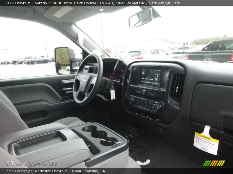 Dashboard of 2019 Silverado 2500HD Work Truck Double Cab 4WD